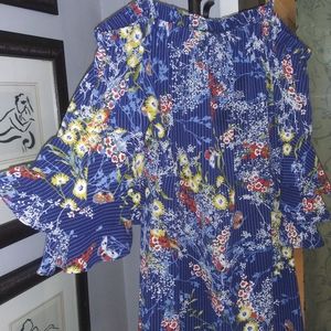 "Gabby Skye"  cool floral dress .